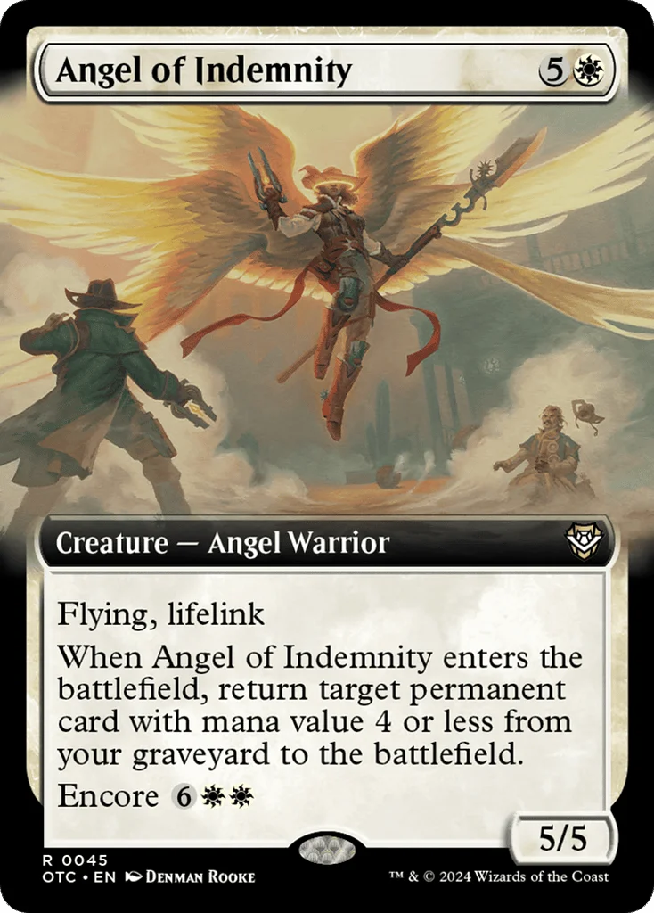 Angel of Indemnity · Outlaws of Thunder Junction Commander