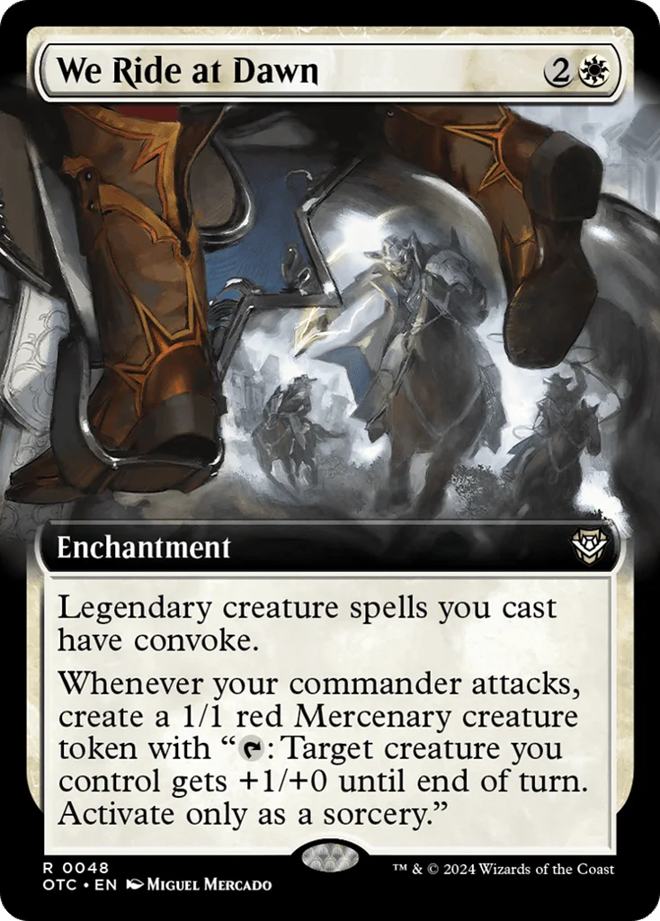 We Ride at Dawn · Outlaws of Thunder Junction Commander