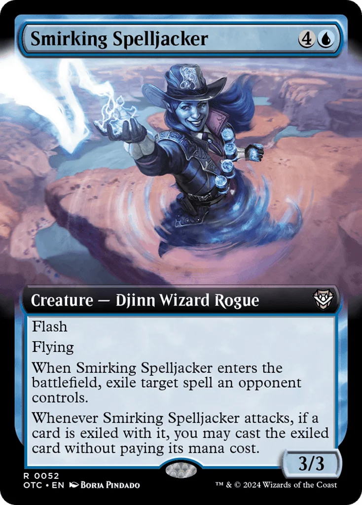 Smirking Spelljacker · Outlaws of Thunder Junction Commander