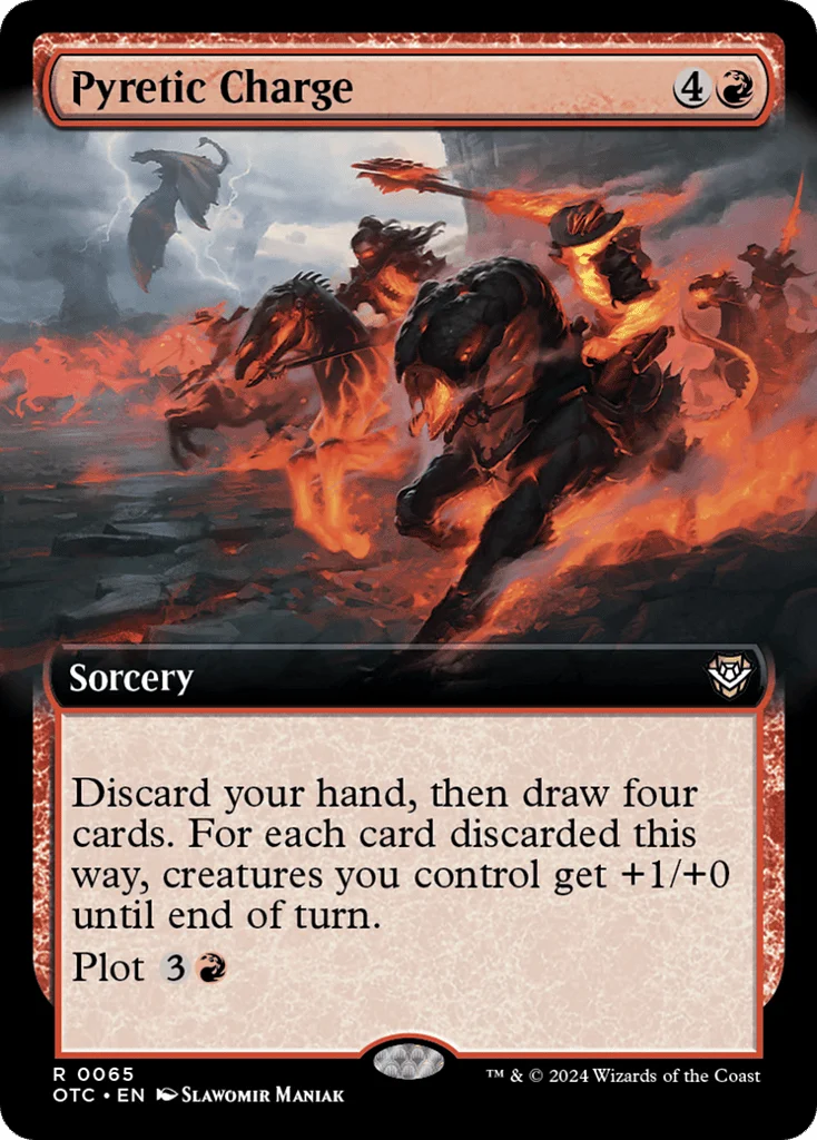 Pyretic Charge · Outlaws of Thunder Junction Commander