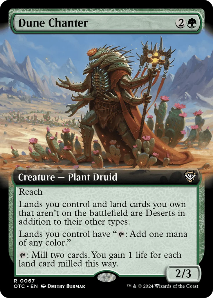 Dune Chanter · Outlaws of Thunder Junction Commander
