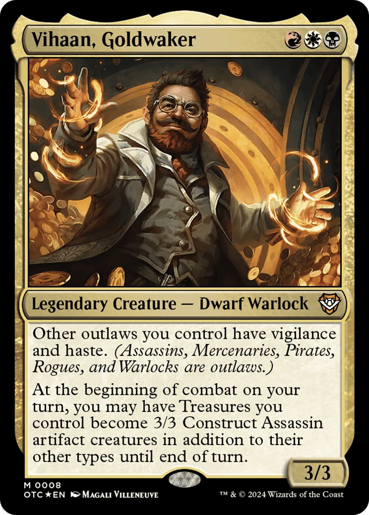 Vihaan, Goldwaker · Outlaws of Thunder Junction Commander