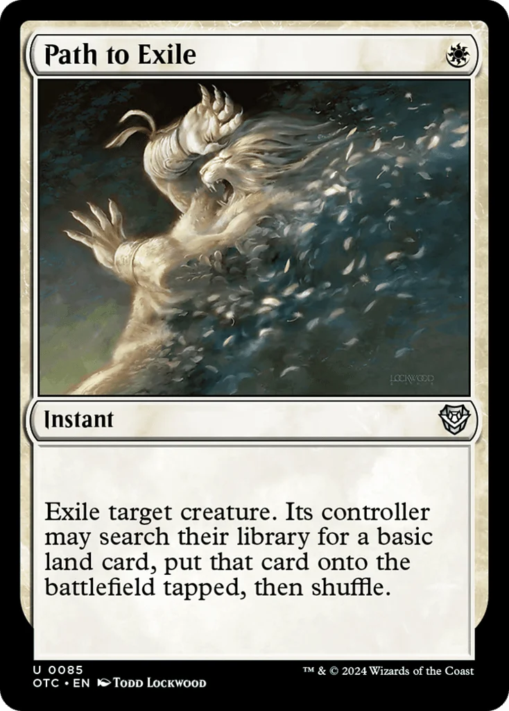 Path to Exile · Outlaws of Thunder Junction Commander
