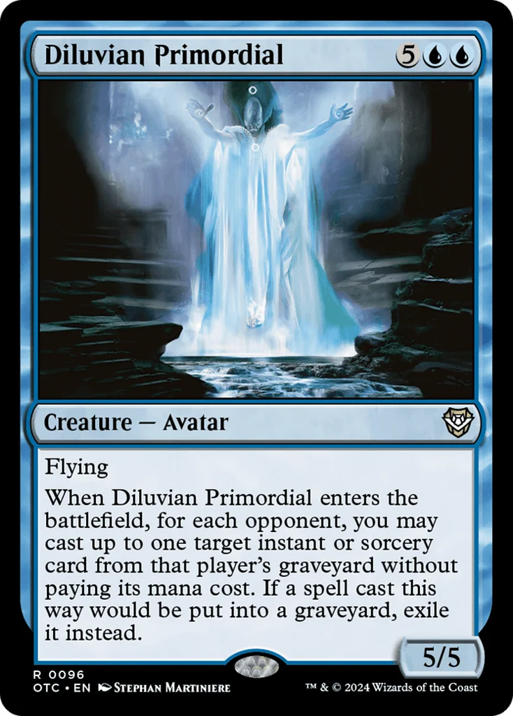 Diluvian Primordial · Outlaws of Thunder Junction Commander