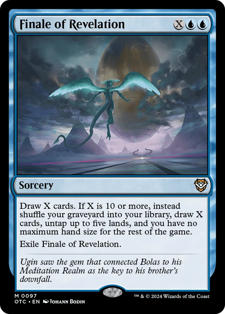 Finale of Revelation · Outlaws of Thunder Junction Commander