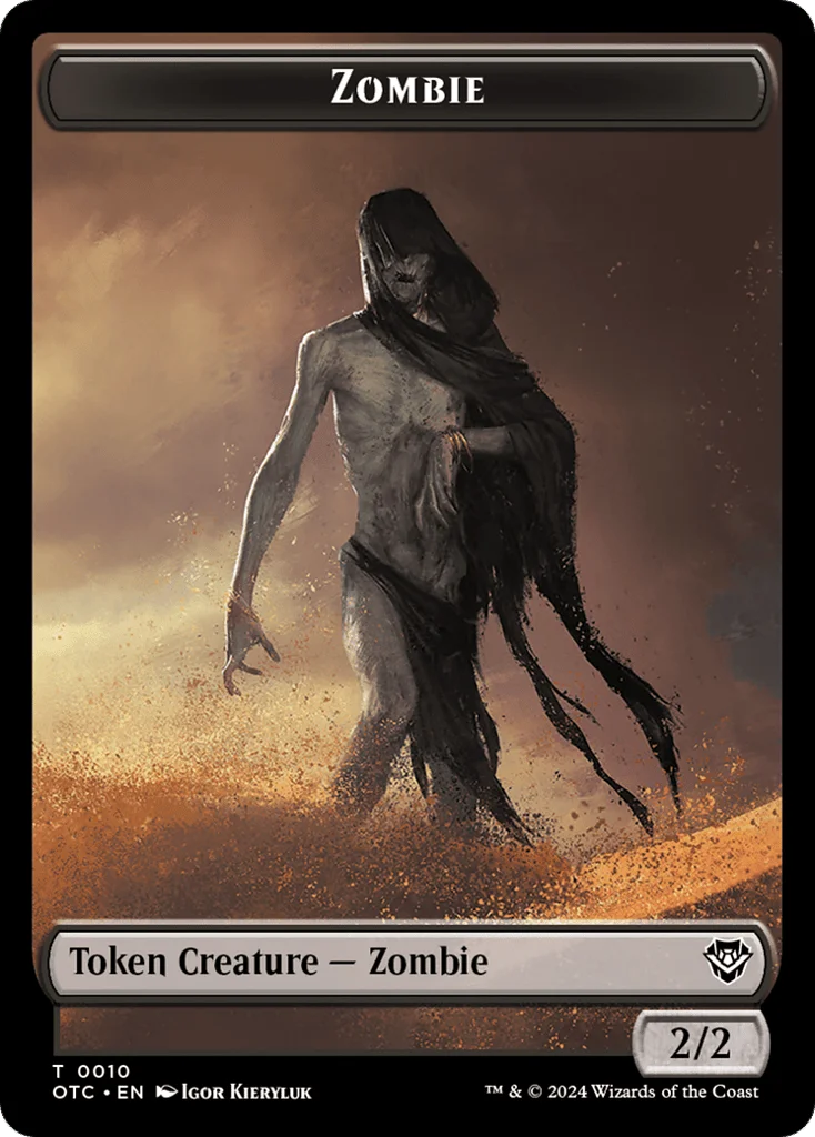Zombie · Outlaws of Thunder Junction Commander