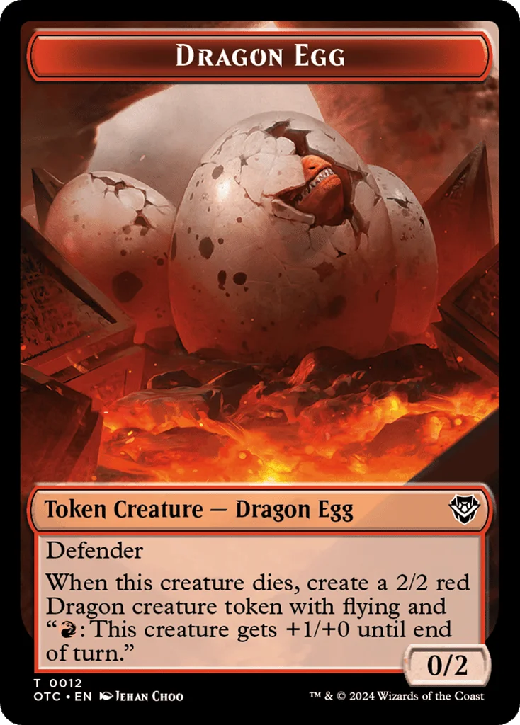 Dragon Egg · Outlaws of Thunder Junction Commander
