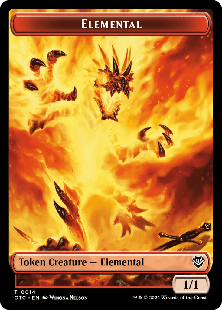 Elemental · Outlaws of Thunder Junction Commander