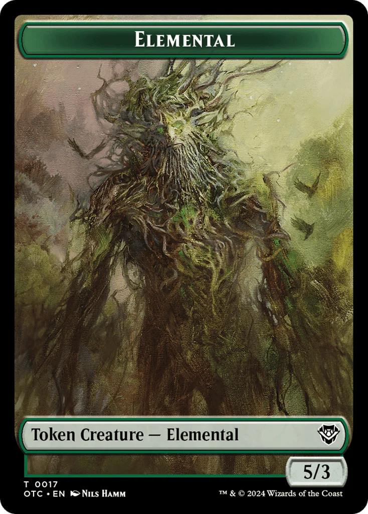 Elemental · Outlaws of Thunder Junction Commander