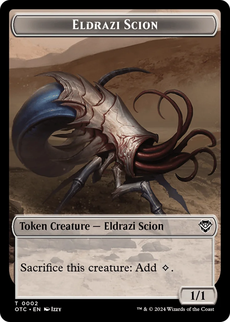 Eldrazi Scion · Outlaws of Thunder Junction Commander