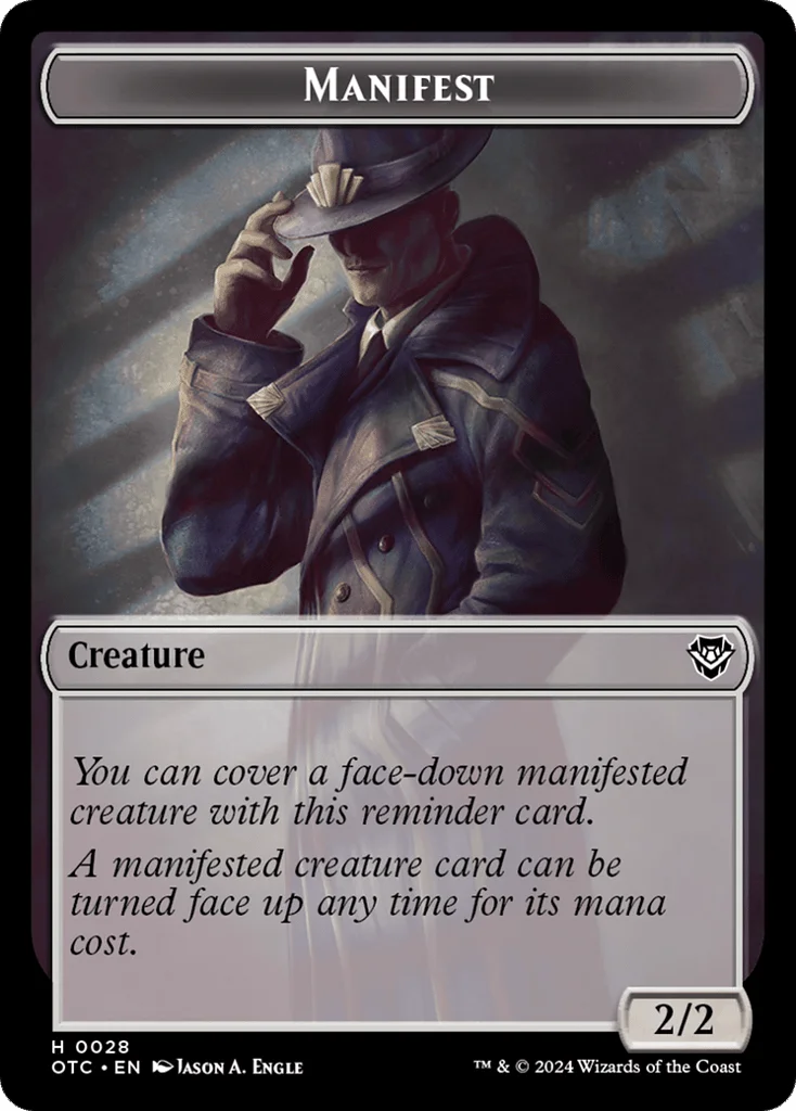 Manifest · Outlaws of Thunder Junction Commander