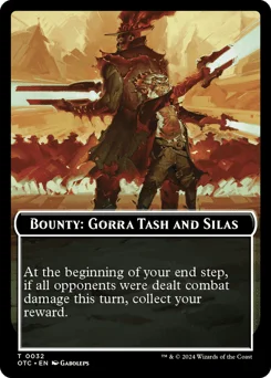 Bounty: Gorra Tash and Silas // Wanted!