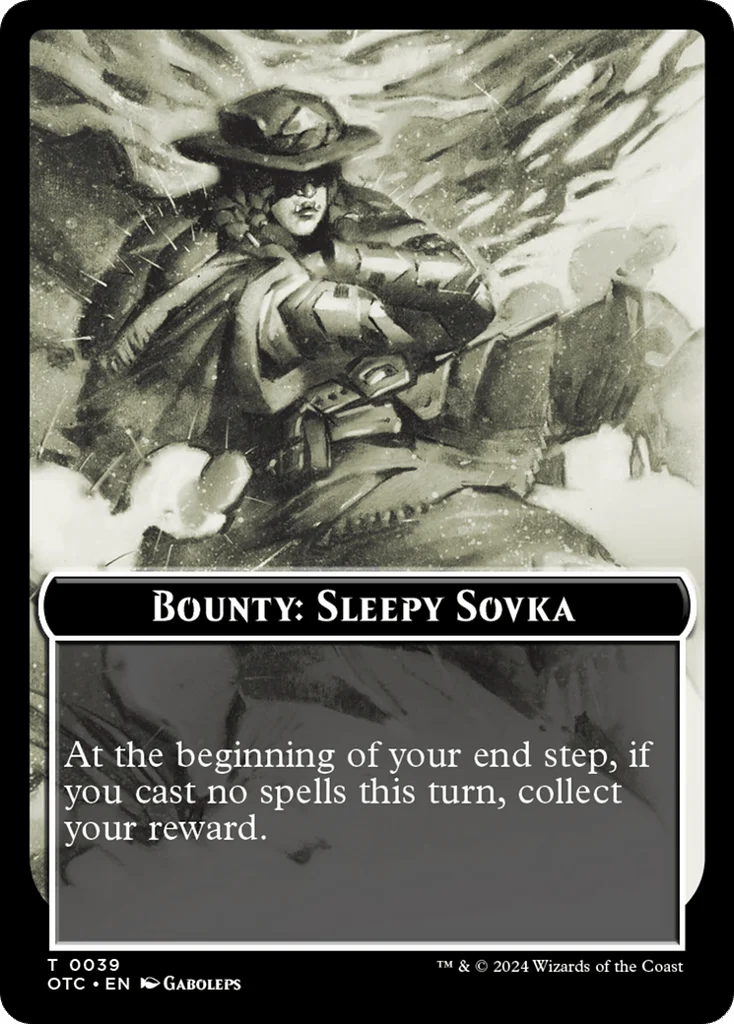 Bounty: Sleepy Sovka // Wanted! · Outlaws of Thunder Junction Commander