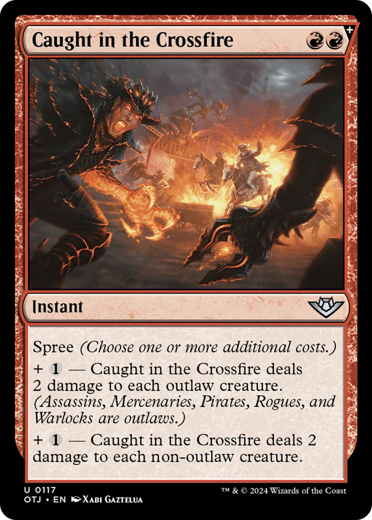 Caught in the Crossfire · Outlaws of Thunder Junction