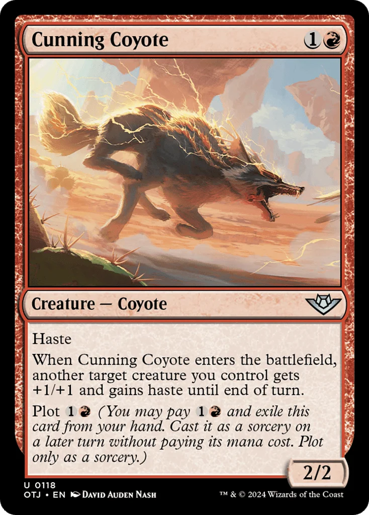 Cunning Coyote · Outlaws of Thunder Junction