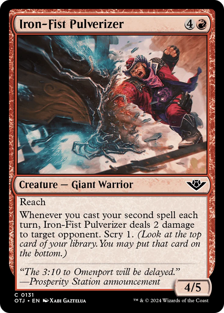 Iron-Fist Pulverizer · Outlaws of Thunder Junction