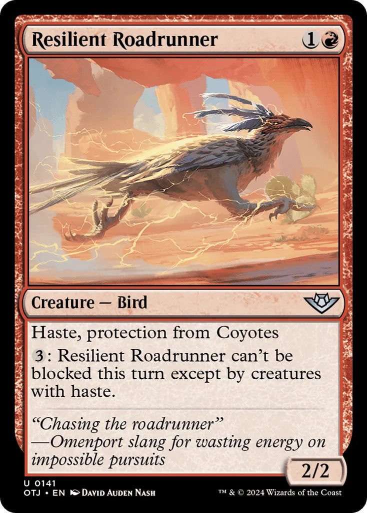 Resilient Roadrunner · Outlaws of Thunder Junction