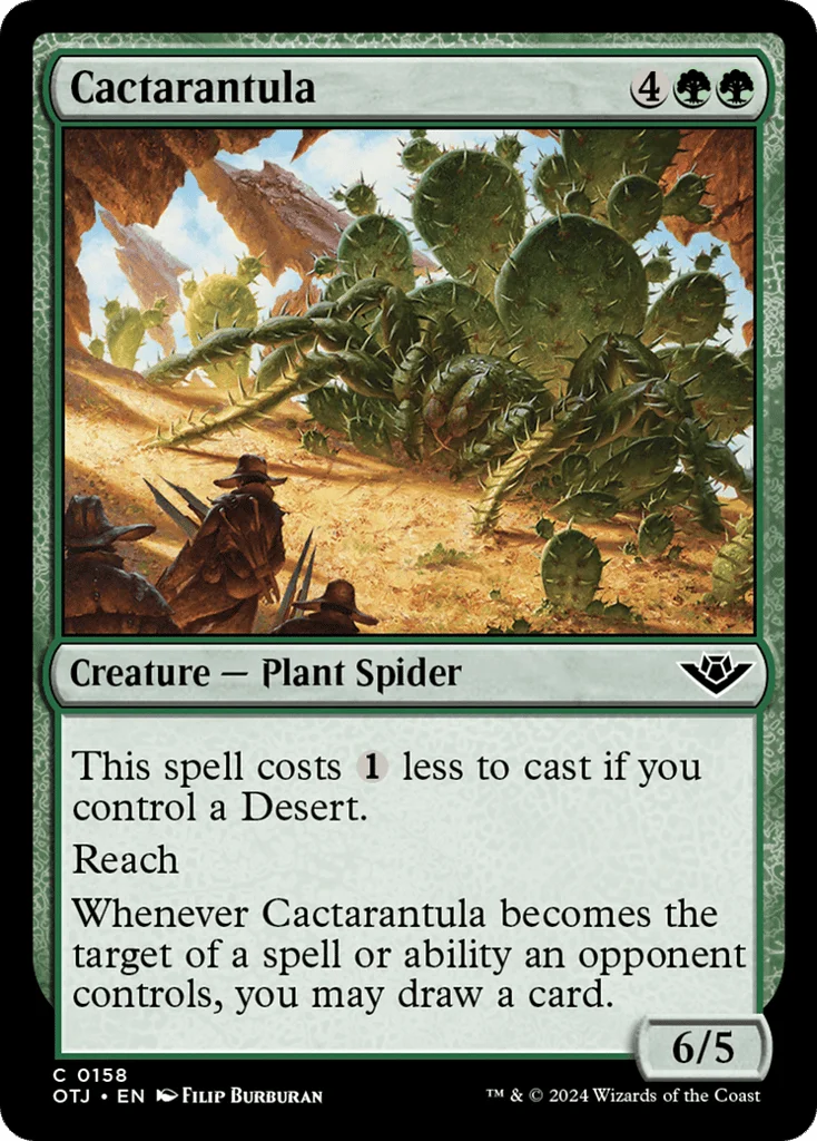 Cactarantula · Outlaws of Thunder Junction