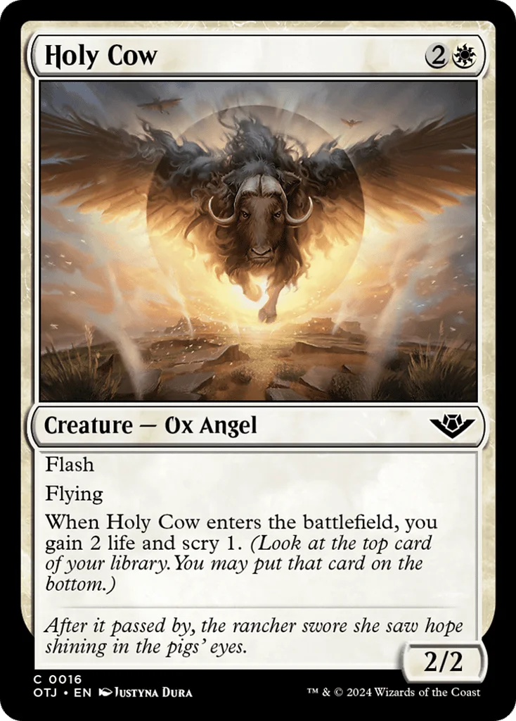 Holy Cow · Outlaws of Thunder Junction