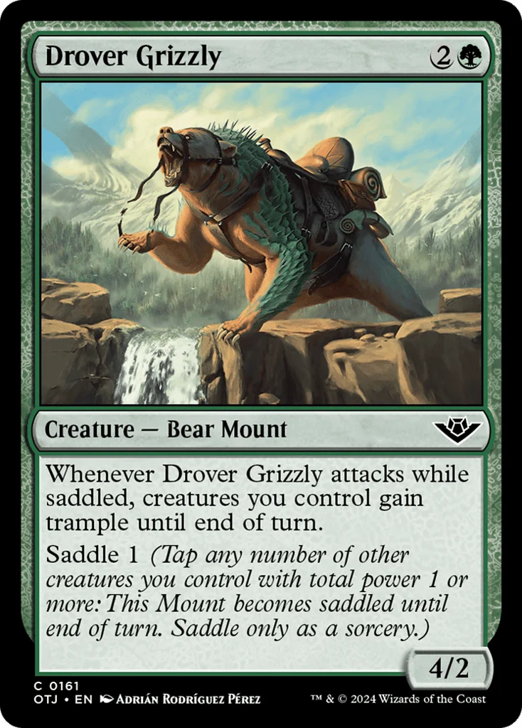 Drover Grizzly · Outlaws of Thunder Junction