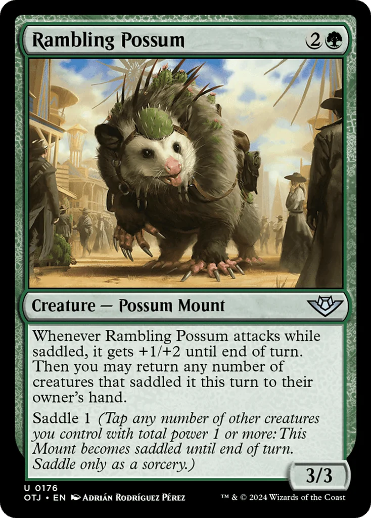 Rambling Possum · Outlaws of Thunder Junction