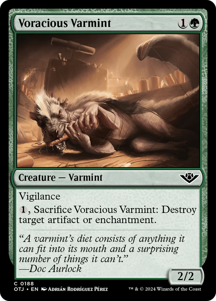 Voracious Varmint · Outlaws of Thunder Junction