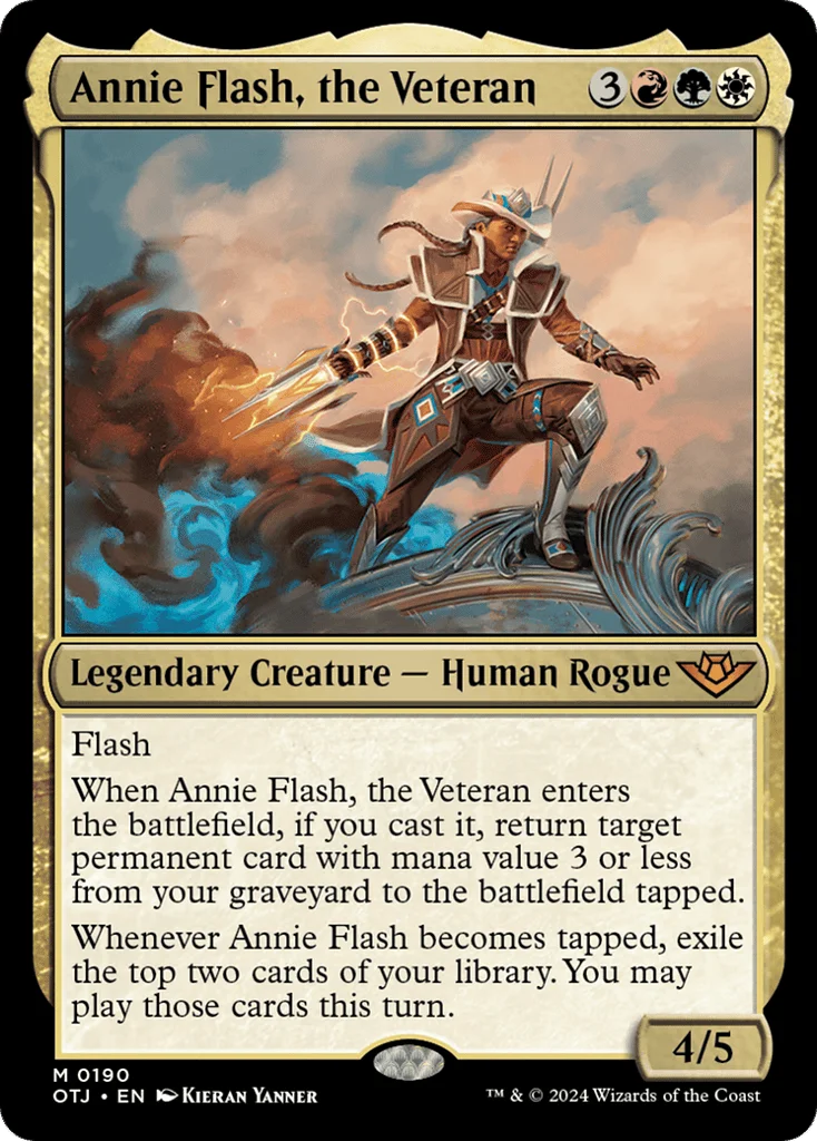 Annie Flash, the Veteran · Outlaws of Thunder Junction