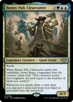 Bonny Pall, Clearcutter