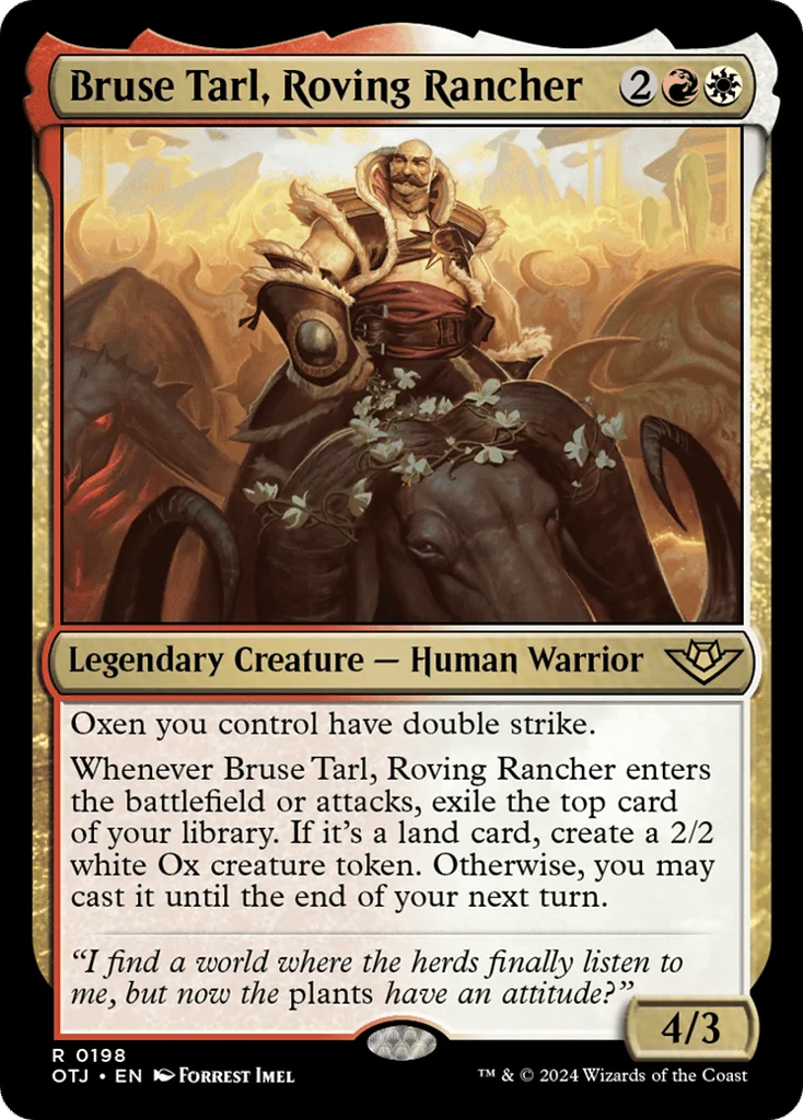Bruse Tarl, Roving Rancher · Outlaws of Thunder Junction