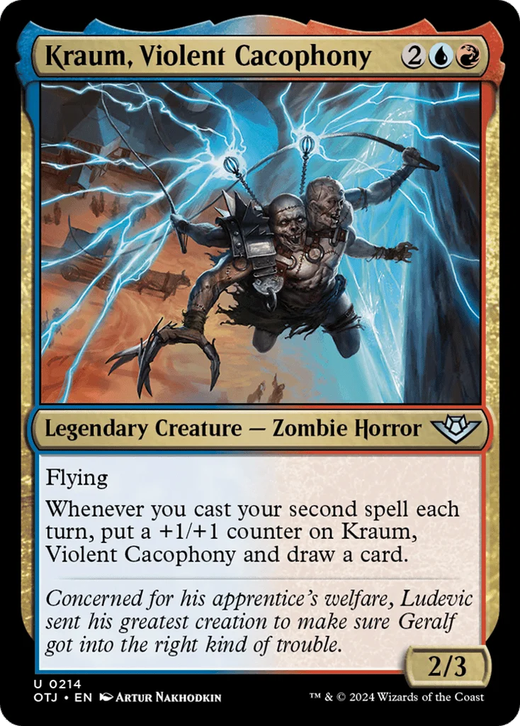 Kraum, Violent Cacophony · Outlaws of Thunder Junction