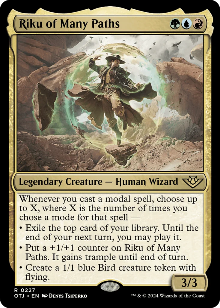 Riku of Many Paths · Outlaws of Thunder Junction