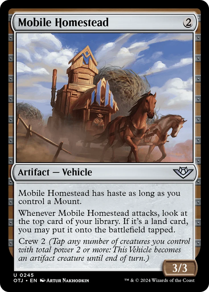 Mobile Homestead · Outlaws of Thunder Junction