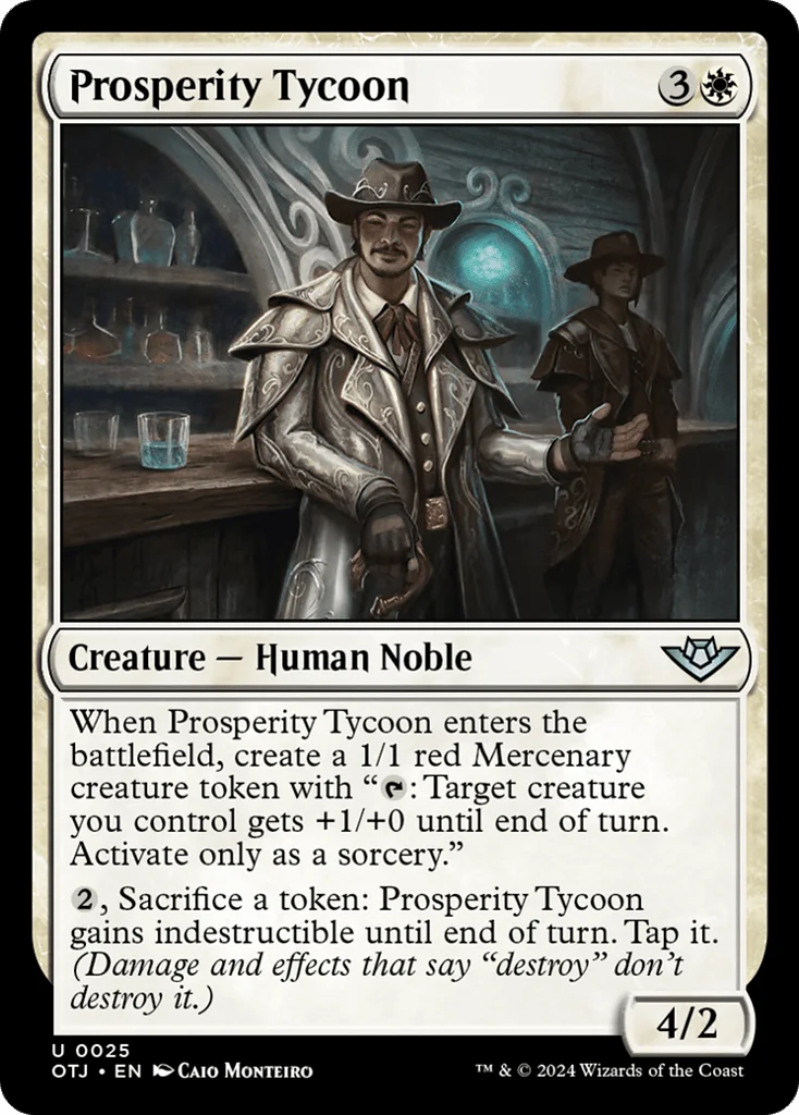 Prosperity Tycoon · Outlaws of Thunder Junction