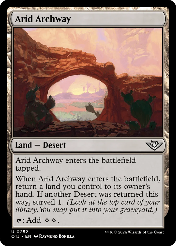 Arid Archway · Outlaws of Thunder Junction