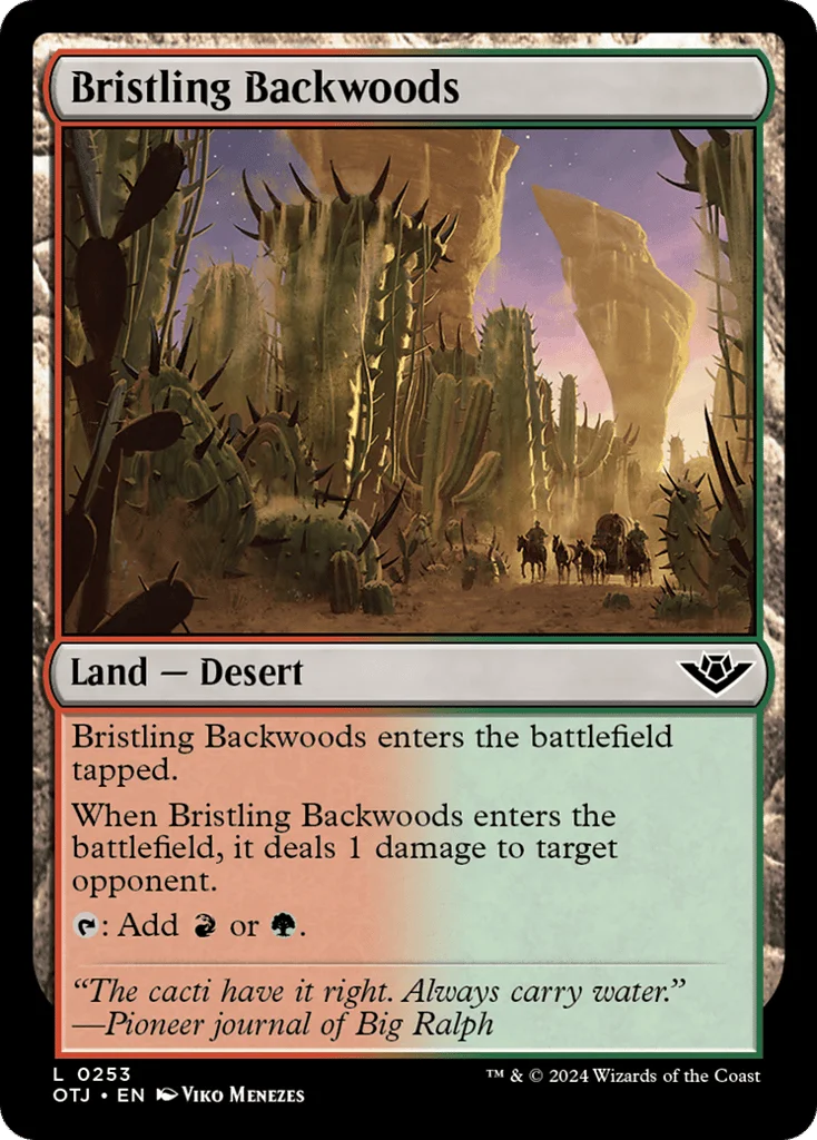 Bristling Backwoods · Outlaws of Thunder Junction