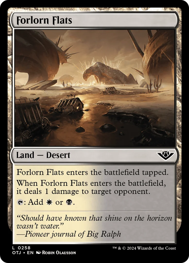 Forlorn Flats · Outlaws of Thunder Junction