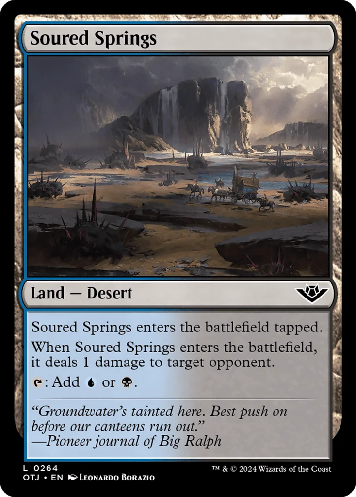 Soured Springs · Outlaws of Thunder Junction