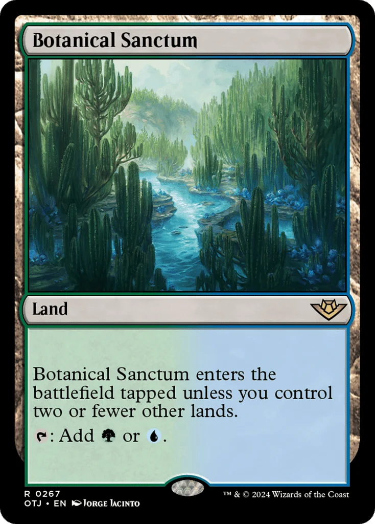 Botanical Sanctum · Outlaws of Thunder Junction