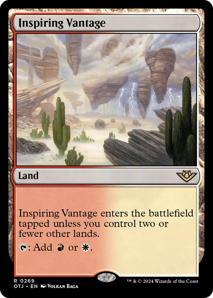 Inspiring Vantage · Outlaws of Thunder Junction