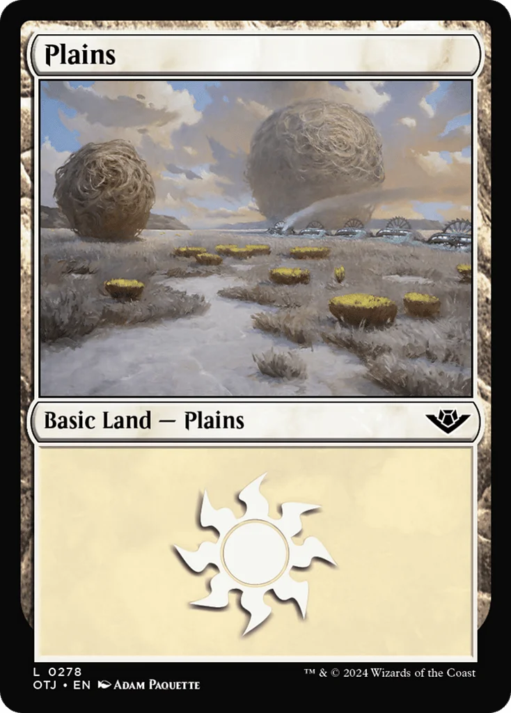 Plains · Outlaws of Thunder Junction