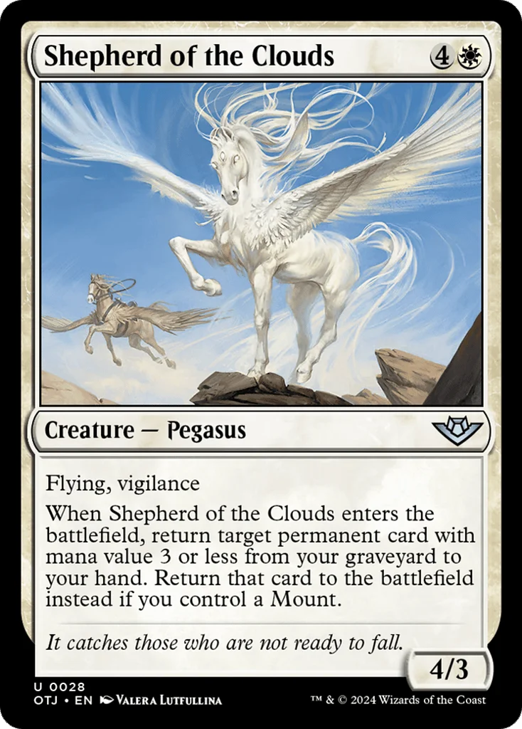 Shepherd of the Clouds · Outlaws of Thunder Junction