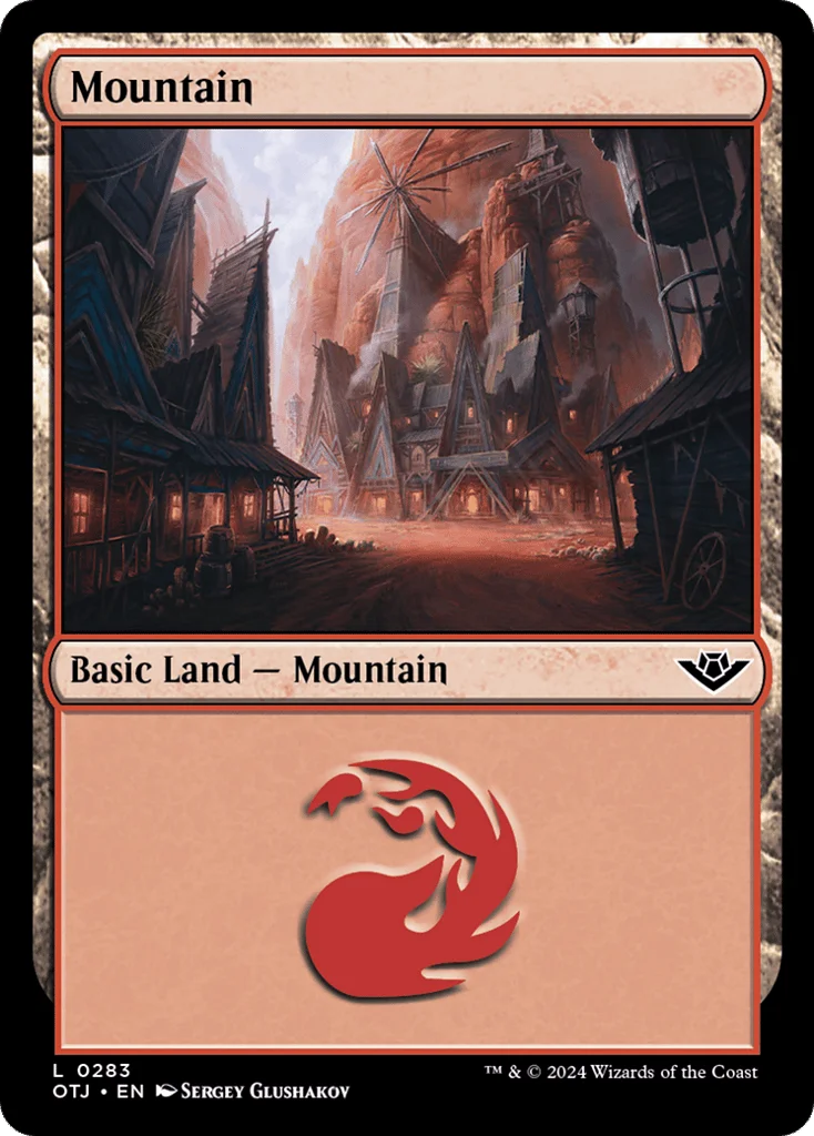Mountain · Outlaws of Thunder Junction