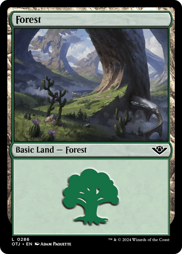 Forest · Outlaws of Thunder Junction