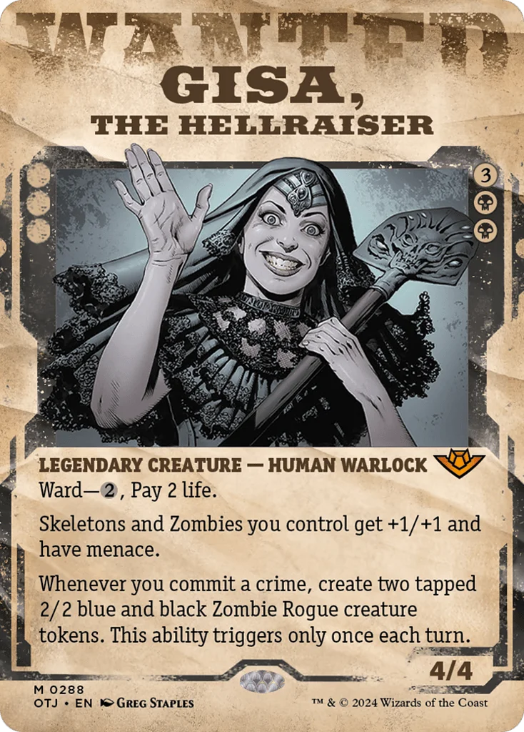 Gisa, the Hellraiser · Outlaws of Thunder Junction