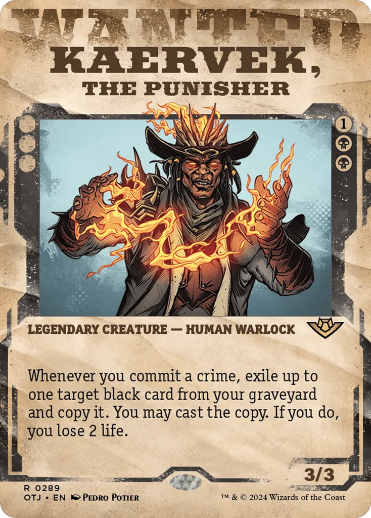Kaervek, the Punisher · Outlaws of Thunder Junction