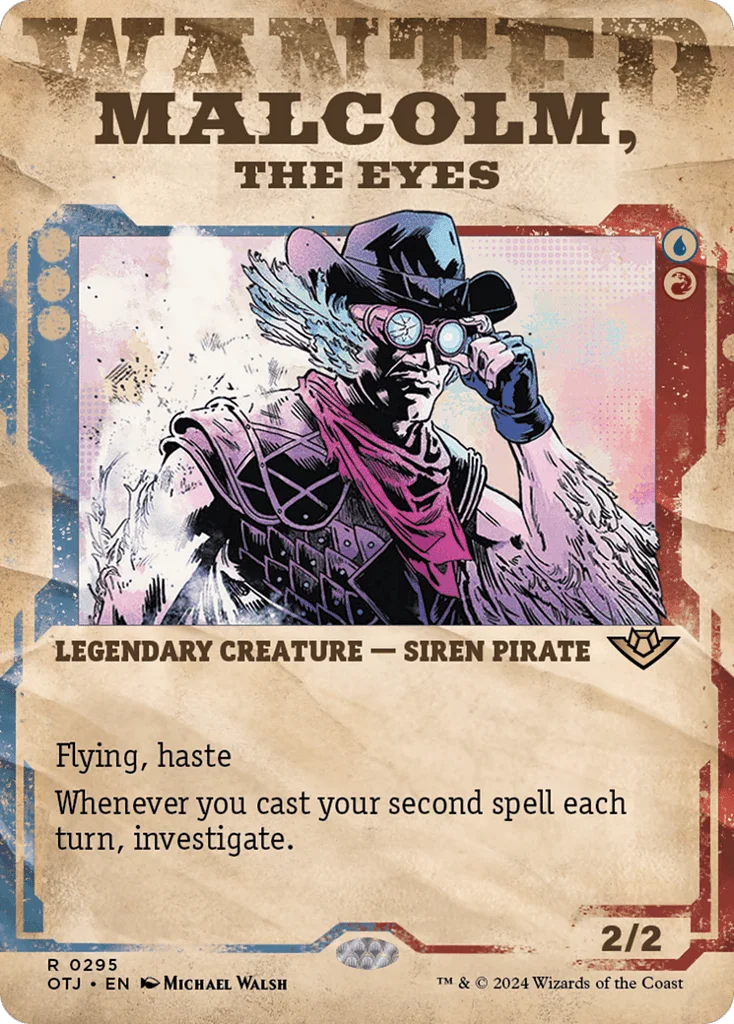 Malcolm, the Eyes · Outlaws of Thunder Junction