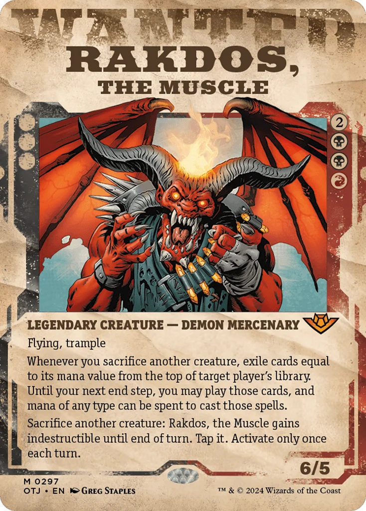 Rakdos, the Muscle · Outlaws of Thunder Junction