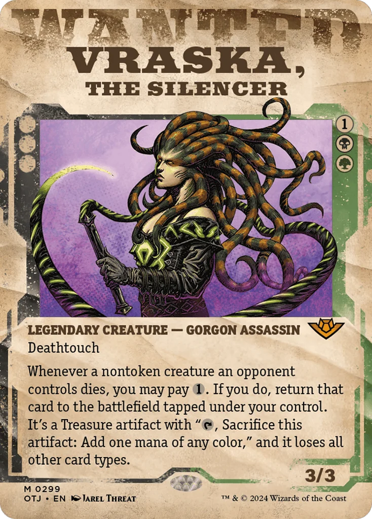 Vraska, the Silencer · Outlaws of Thunder Junction
