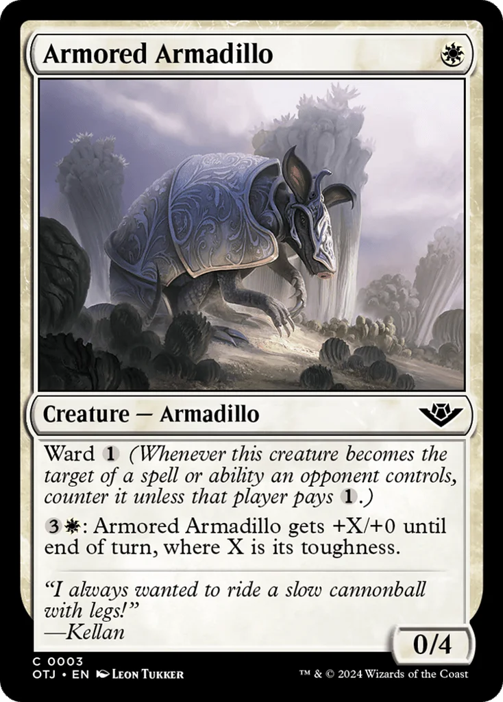 Armored Armadillo · Outlaws of Thunder Junction