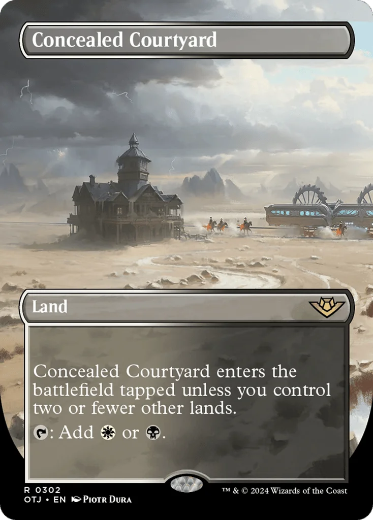 Concealed Courtyard · Outlaws of Thunder Junction